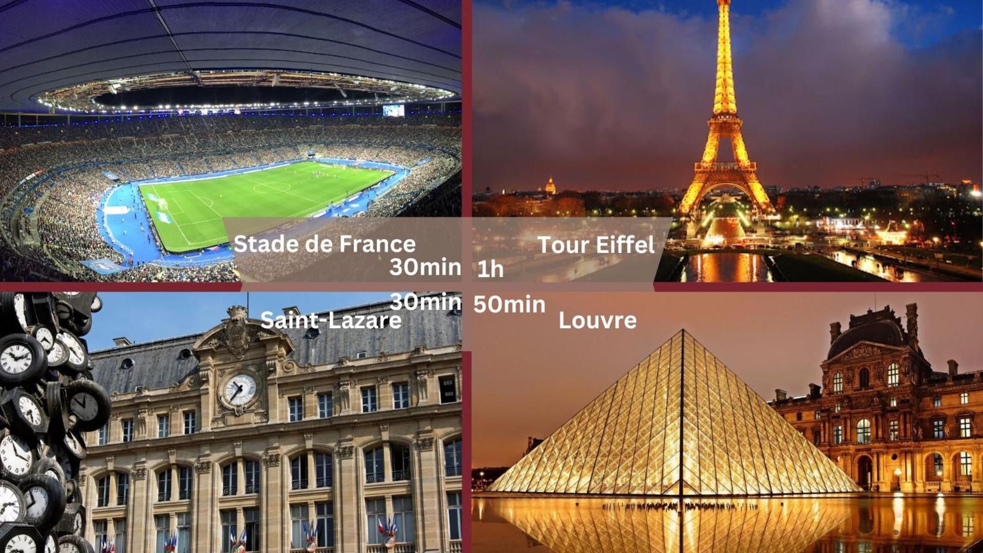 Destiny Appart' Paris -Beauvais-Orly- Podcasts- Stade De France Stains Exterior foto